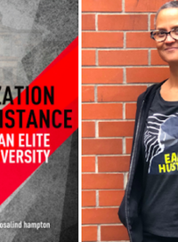 rosalind hampton's Black Racialization and Resistance at an Elite University